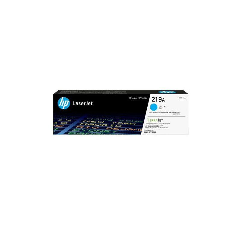 Toner Original HP 219A Cian - W2191A [PAG-1200]