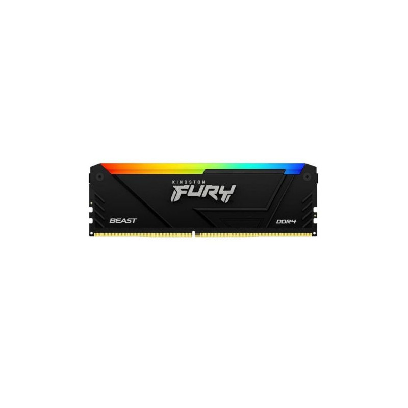 Memoria RAM KINGSTON Fury Beast RGB 16GB DDR4 32000Mhz CL16 - KF432C16BB2A/16