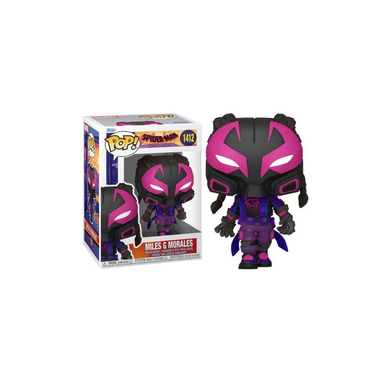 FUNKO POP Miles G Morales 1412 - Spider-Man - 889698826501