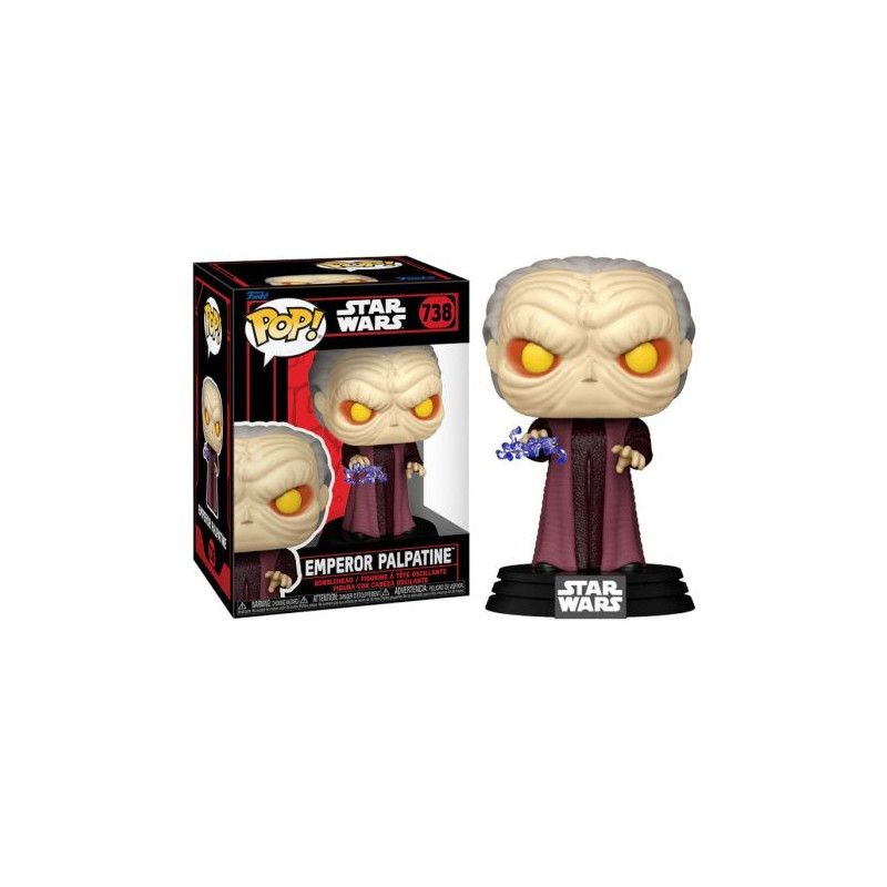 FUNKO POP Emperador Palpatine 738 - Star Wars - 889698807739