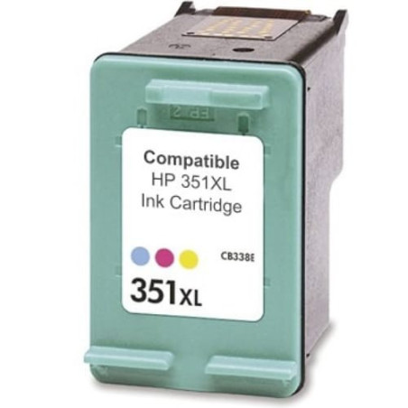 Cartucho de tinta  Reciclado HP 3 COLORES H351XL - H351BK