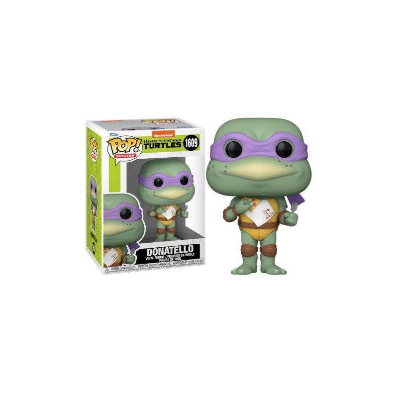 FUNKO POP Donatello con Pizza 1609 - Las Tortugas Ninja - 889698760454