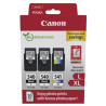 Pack 3 Cartuchos Originales y Papel de Foto CANON PG540L/Cl541XL BK+C+M+Y - 5224B017 [PAG-700]