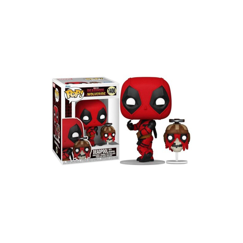 FUNKO POP Deadpool con Headpool 1400 - Deadpool y Wolverine - 889698797689
