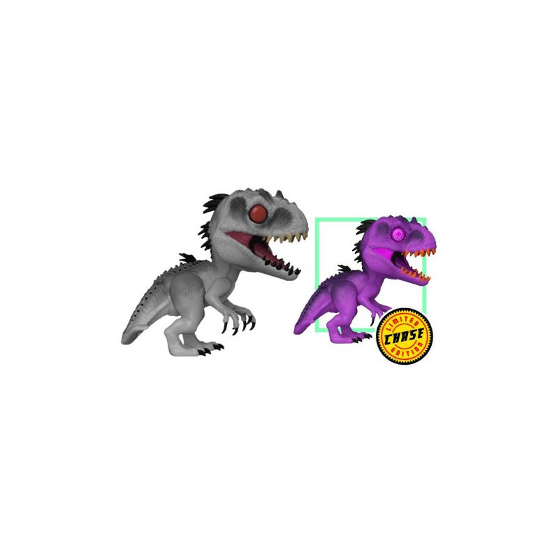 FUNKO POP Indominus Rex 1005 - Jurassic Opción Chase Aleatoria 15cm - 889698824156