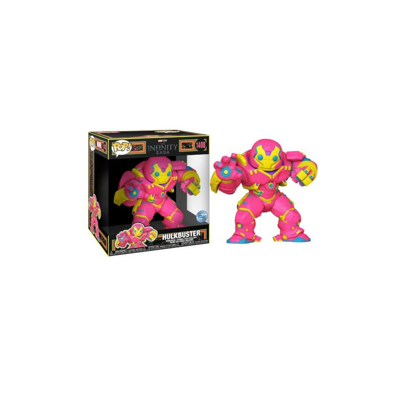 FUNKO POP Hulkbuster 1408 - Infinity Saga Edición Especial Black Light - 889698823760