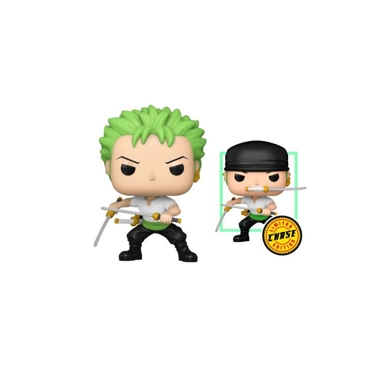 FUNKO POP Roronoa Zoro 1775 - One Piece Opción Chase Aleatoria - 889698803694
