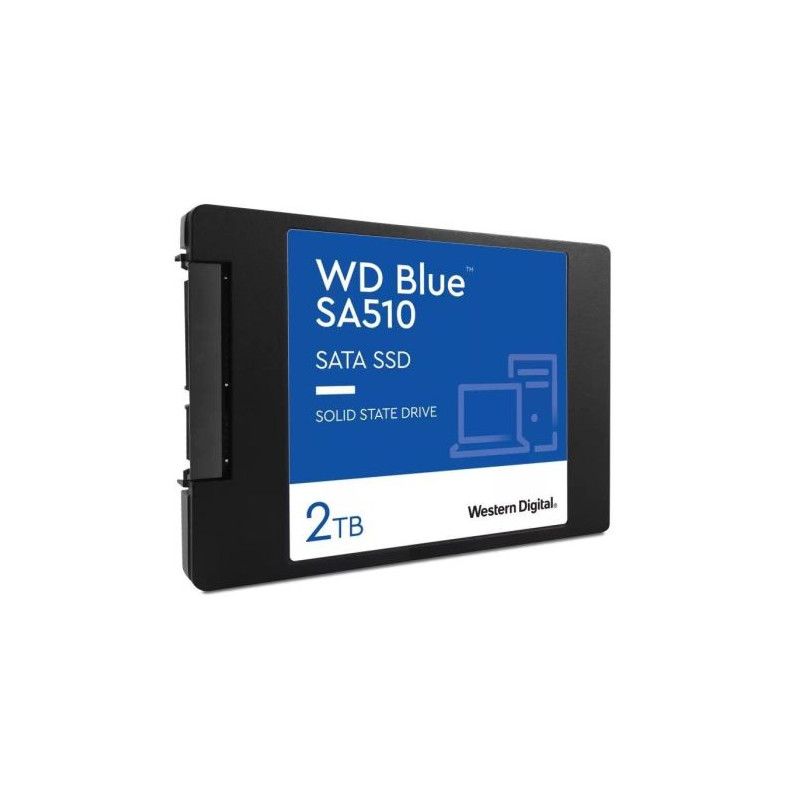 Disco Duro SSD WESTER DIGITAL Blue SA510 WDS200T3B0A - 2TB · SATA III · 2.5