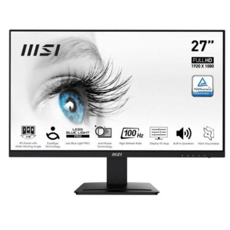 Monitor MSI 9S6-3PB4CH-068 - 27 FHD · HDMI · Displayport· Negro