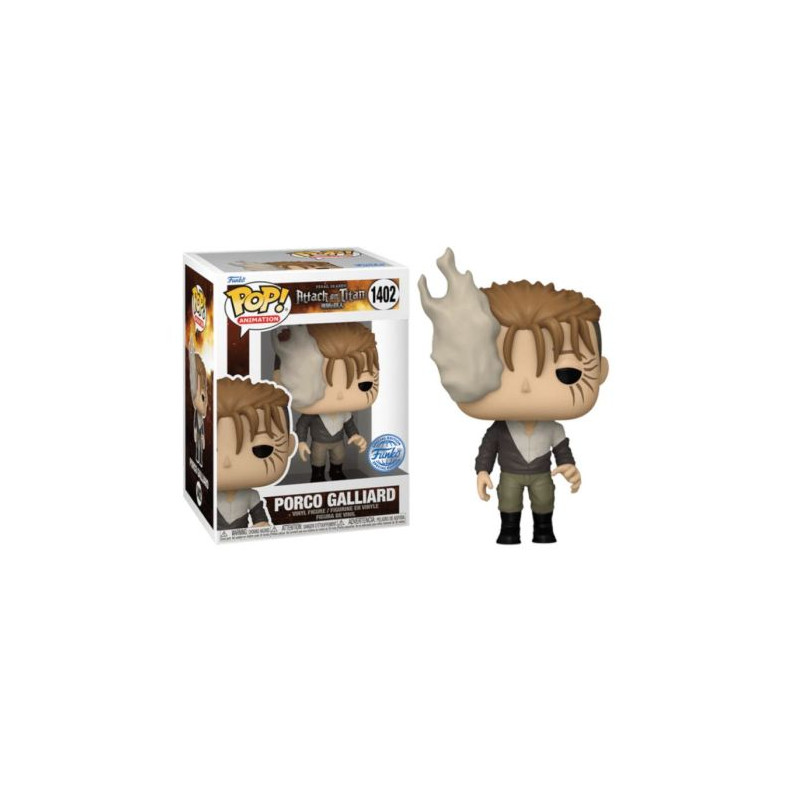 FUNKO POP Porco Galliard 1402 - Attack on Titan Edición Especial - 889698712514