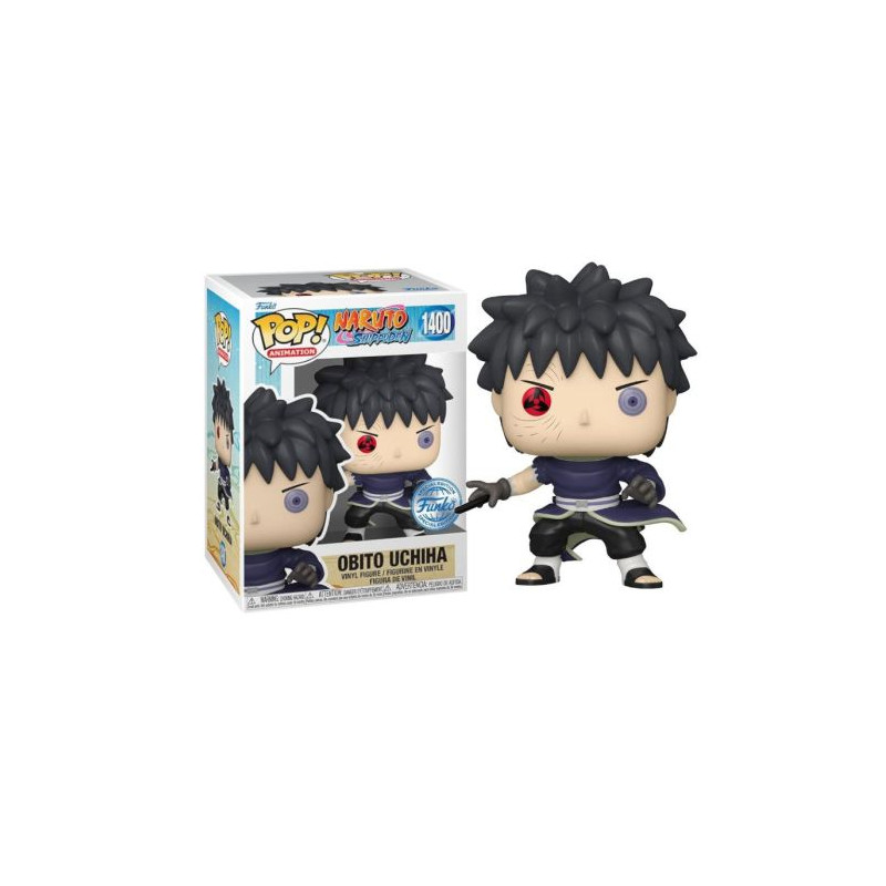 FUNKO POP Obito Uchina 1400 - Naruto Edición Especial - 889698682701