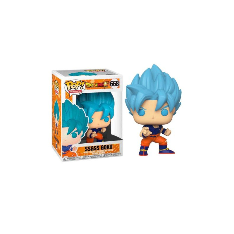FUNKO POP SSGSS Goku 668 - Dragon Ball Z - 889698420822