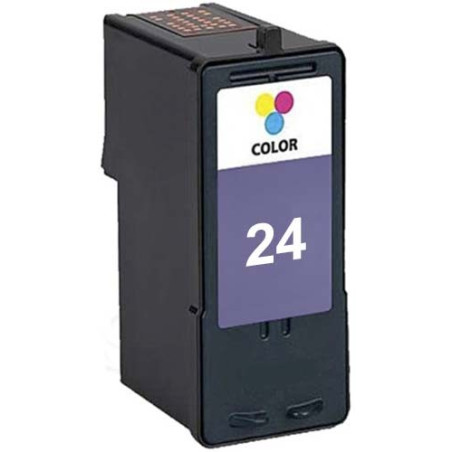 Cartucho de tinta  Reciclado Lexmark 3 COLORES L24