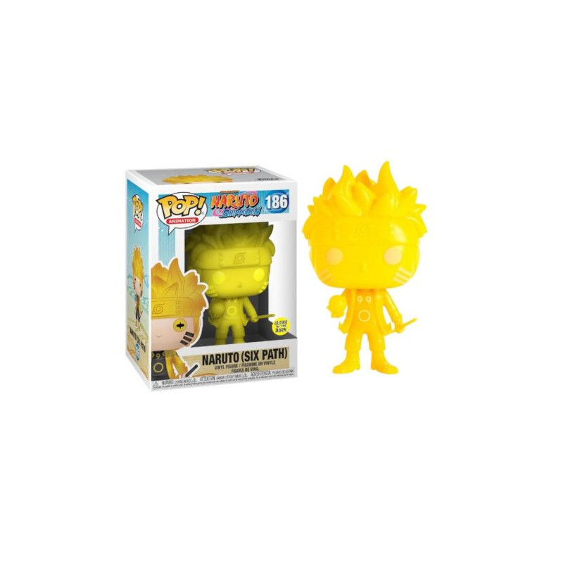FUNKO POP Naruto Sexta Parte 186 - Naruto Brillante en la Oscuridad - 889698427555