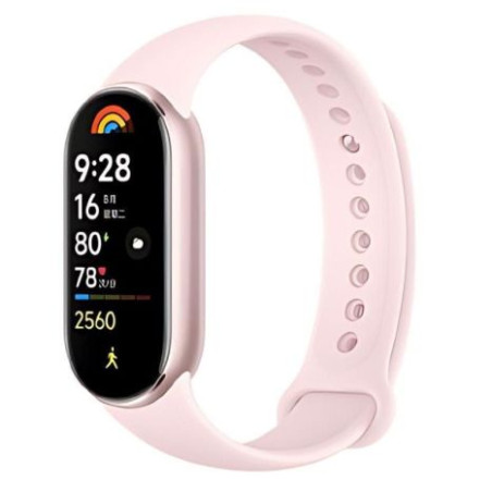 Smartband XIAOMI Band 9 BHR8345GL - 1.62 AMOLED · 5ATM · BT. 5.4 · Frecuencia Cardiaca · Android/iOs · Rosa