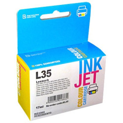 Cartucho de tinta  Reciclado Lexmark 3 COLORES L35