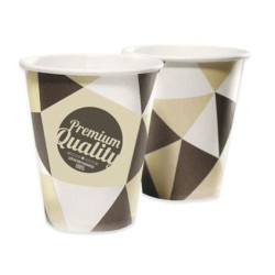 Pack 50 Unidades Vasos de Cartón GENERICOS - Bebidas Calientes · 250cc