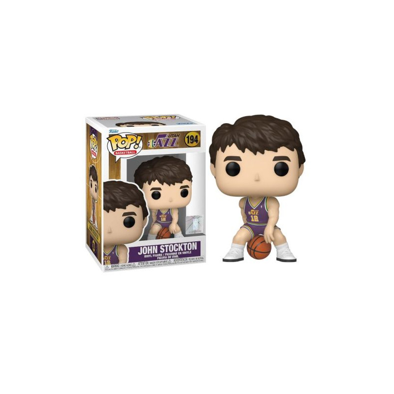 FUNKO POP John Stockton 194 - Utah Jazz NBA - 889698796798