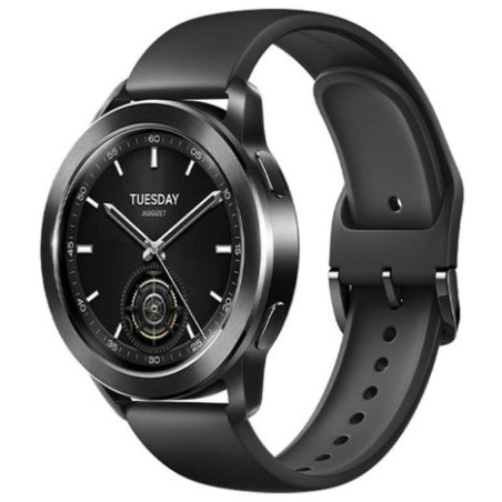 Smartwatch XIAOMI Watch S3 BHR7874GL - 1.43 · 466x466 · 5ATM · Bat. 486mAh · GPS · Negro