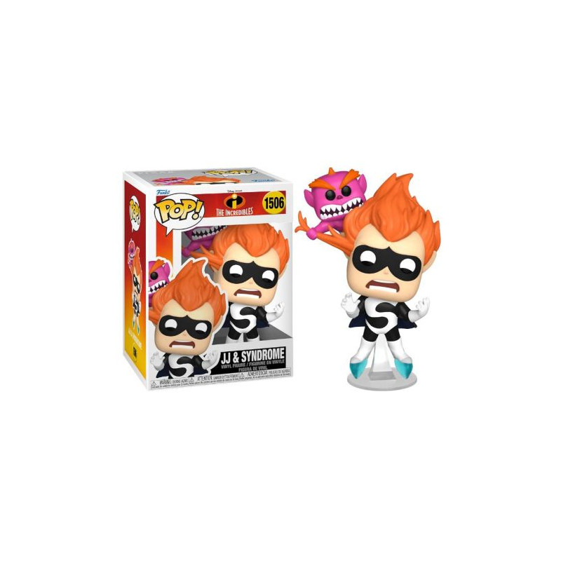 FUNKO POP JJ y Sindrome 1506 - Los Incribles - 889698809481