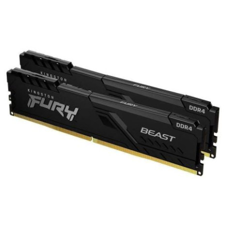 Memoria RAM KINGSTON Fury Beast 2x16GB DDR4 3200MHz CL16 DIMM - KF432C16BB1K2/32