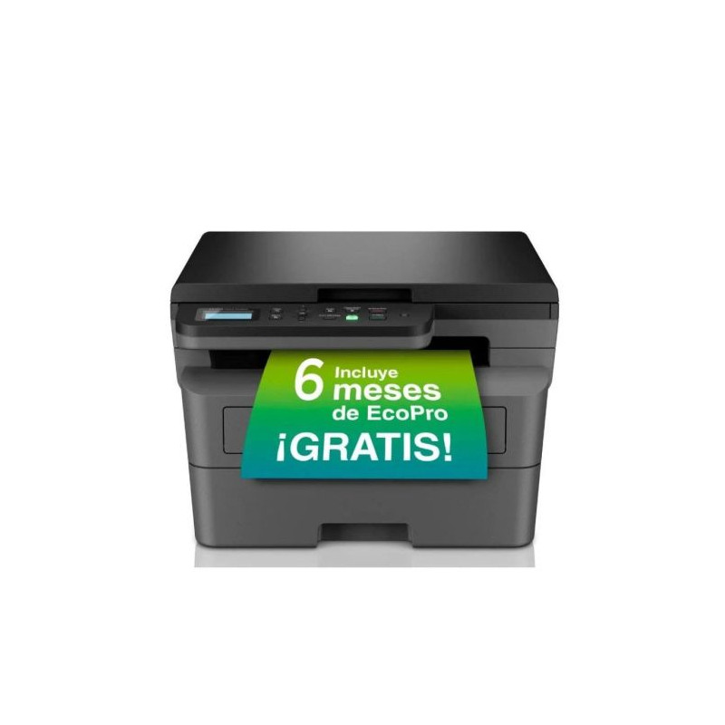 Impresora Multifunción Láser BROTHER DCP-L2627DWE Monocromo - Dúplex · 16PPM · 1200x1200 · USB/WiFi - Tóner TN2510/TN2510XL