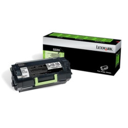 Toner Original LEXMARK 522H Negro - 52D2H0E [PAG-25000]