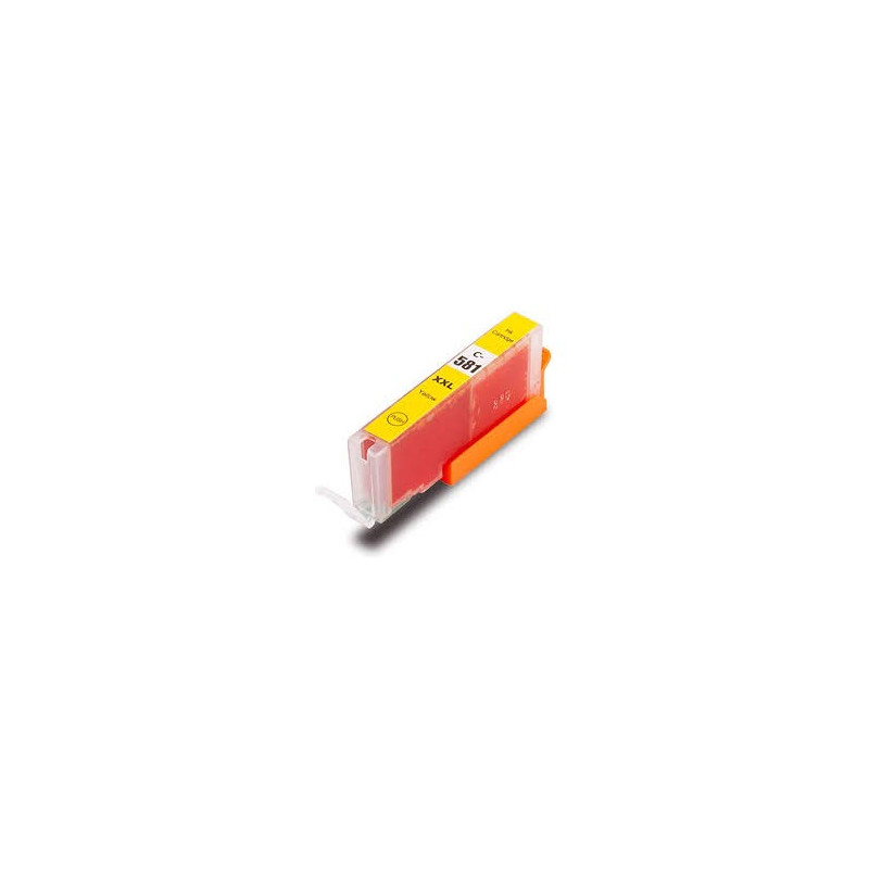 Compatible Canon CLI581 Yellow Cartucho de tinta