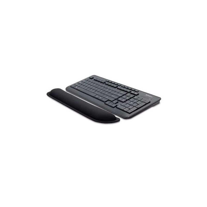 Alfombrilla Reposamuñecas PHOENIX PHKEYPAD - 46cm x 8.6cm · Tela · Alta Densidad · Negro