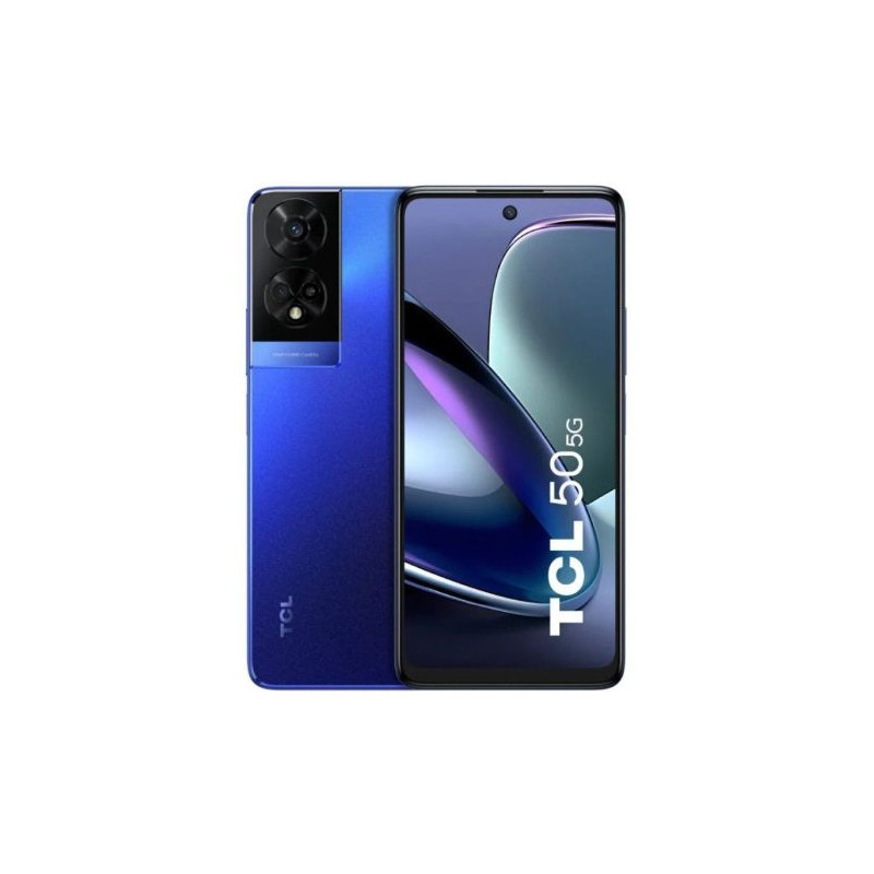Smartphone TCL 50 - NFC · 5G · Dimensity 6100+ · 6.56 · 4GB · 128GB · Android · Azul