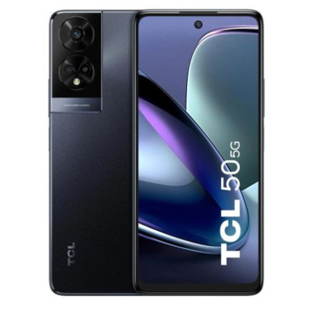 Smartphone TCL 50 - NFC · 5G · Dimensity 6100+ · 6.56 · 4GB · 128GB · Android · Gris Espacial