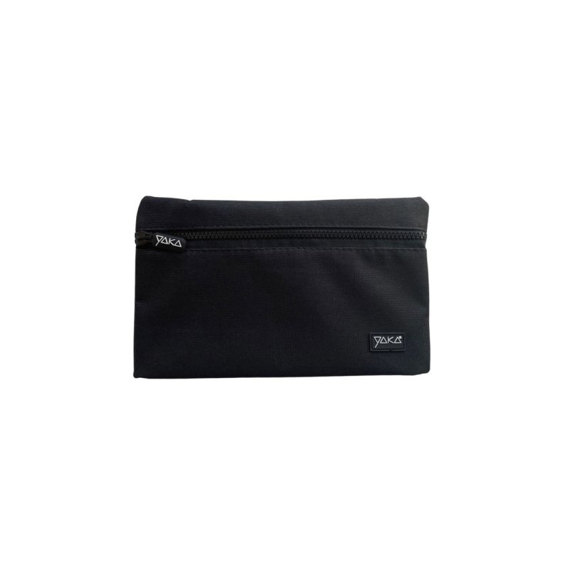 Estuche Rectangular YAKA YAKAPEN_BLK 3 en 1 - Negro