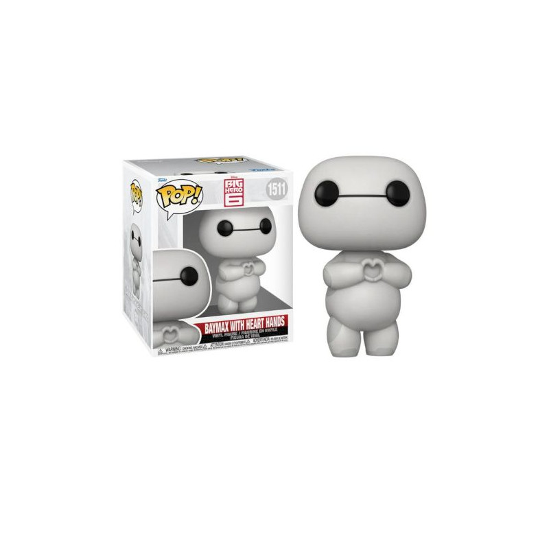 FUNKO POP Baymax con Manos de Corazón 1511 - Big Hero 6 15cm - 889698802116