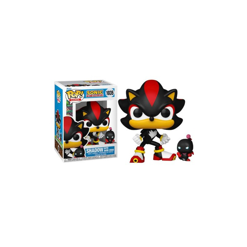 FUNKO POP Shadow con Chao Negro 1035 - Sonic - 889698803083