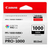 Cartucho  Original CANON PFI-1000MBK Negro Mate - 0545C001 [PAG-5490] [ML-80]