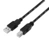 Cable para Impresora USB 2.0 Tipo B/M a USB/M - 3m · Negro