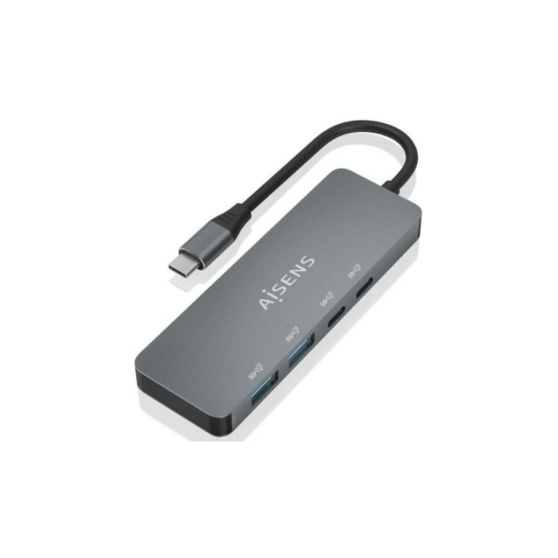 HUB USB Tipo C 2xUSB 2xUSB Tipo C - 0.15m · Gris