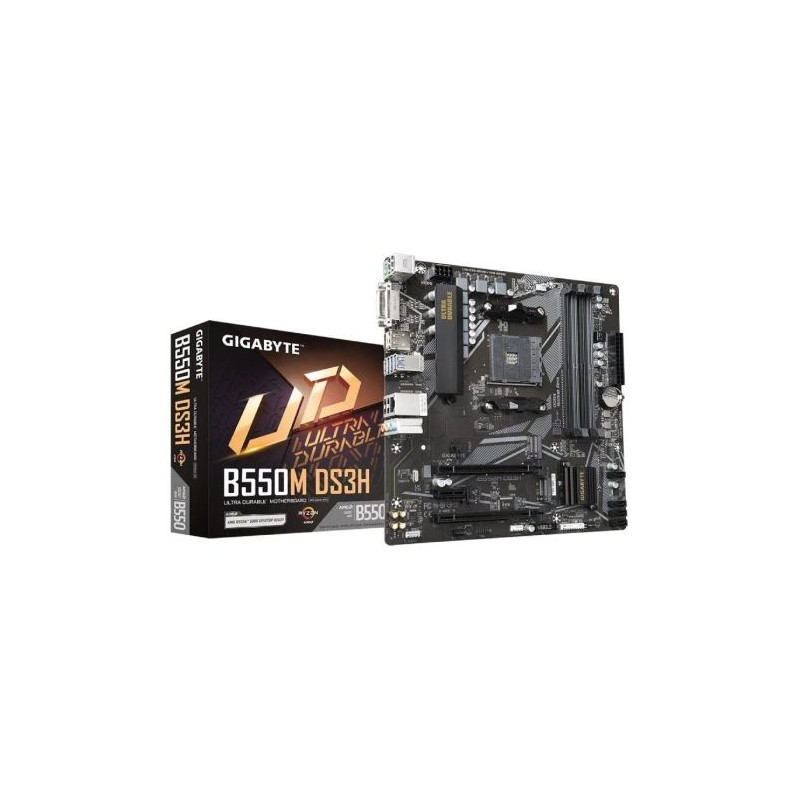 Placa Base GIGABYTE B550M - Socket AM4 · DDR4 · MicroATX