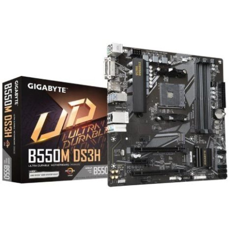 Placa Base GIGABYTE B550M - Socket AM4 · DDR4 · MicroATX