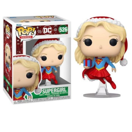 FUNKO POP Supergirl Navidad 526 - DC Comics - 889698800310