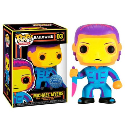 FUNKO POP Michael Myers 03 - Halloween Black Ligth - 889698649087