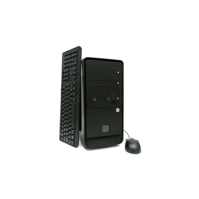 Ordenador Sobremesa KVX Jetline 2  KVX-001144 -  i5-12400 Gen12 · 16GB · 512TB SSD · FreeDos · Teclado + Ratón · Negro
