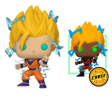 FUNKO POP Super Saiyan Goku 865 - Dragon Ball Z Edición Especial Opción Chase Aleatoria - 889698503402