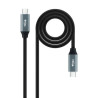 Cable USB 3.2 Tipo C/M a USB Tipo C/M - 3m · Negro