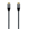 Cable USB 3.2 Tipo C/M a USB Tipo C/M - 2m · Gris
