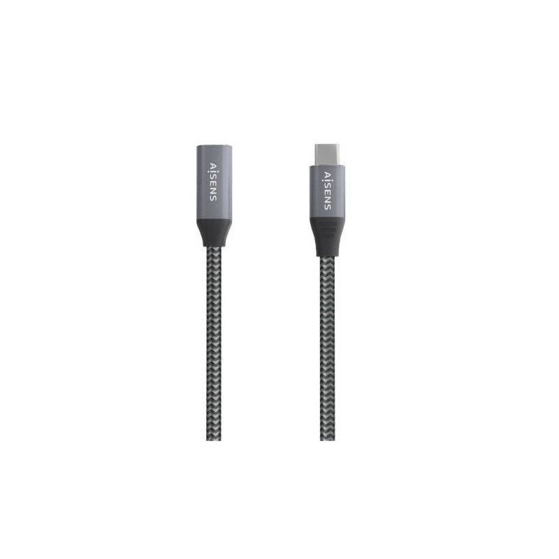 Cable USB 3.2 Tipo C/M a USB Tipo C/H - 2m · Gris