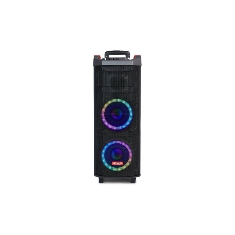 Altavoz Portátil AIWA Fire KBTUS-608MKII - BT/Jack 3.5mm/USB/SD · 80W · Negro