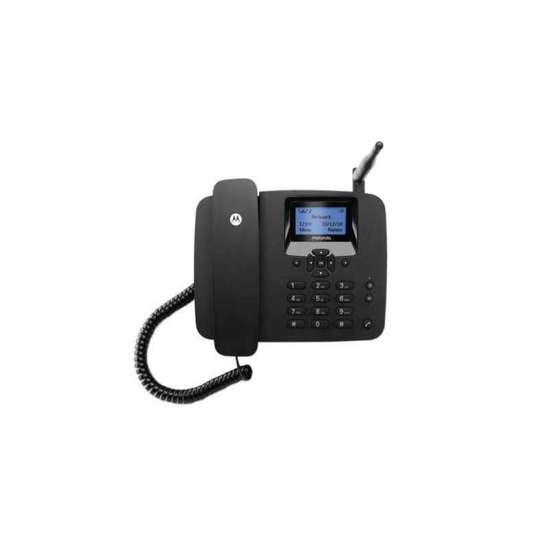 Teléfono de Mesa MOTOROLA FW200L - 2.2 · Agenda 10000 Contactos · Negro