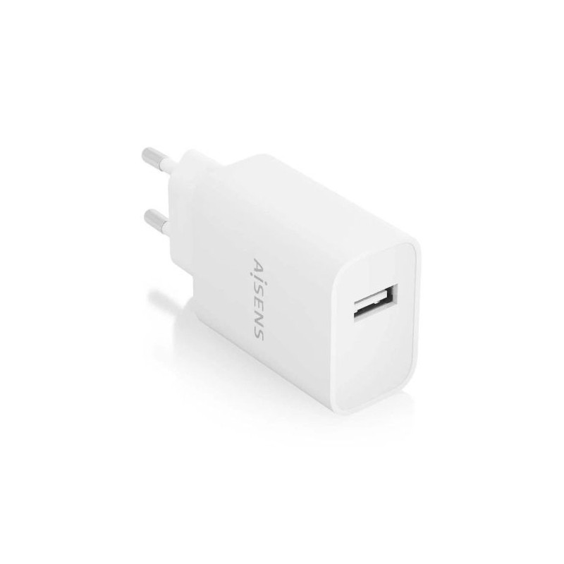 Cargador de Pared AISENS A110-0853 - 10.5W · USB · Blanco