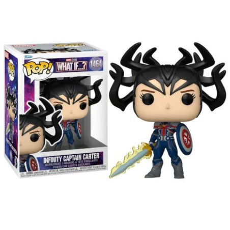 FUNKO POP Infinity Capitana Carter 1464 - What If..? - 889698680462